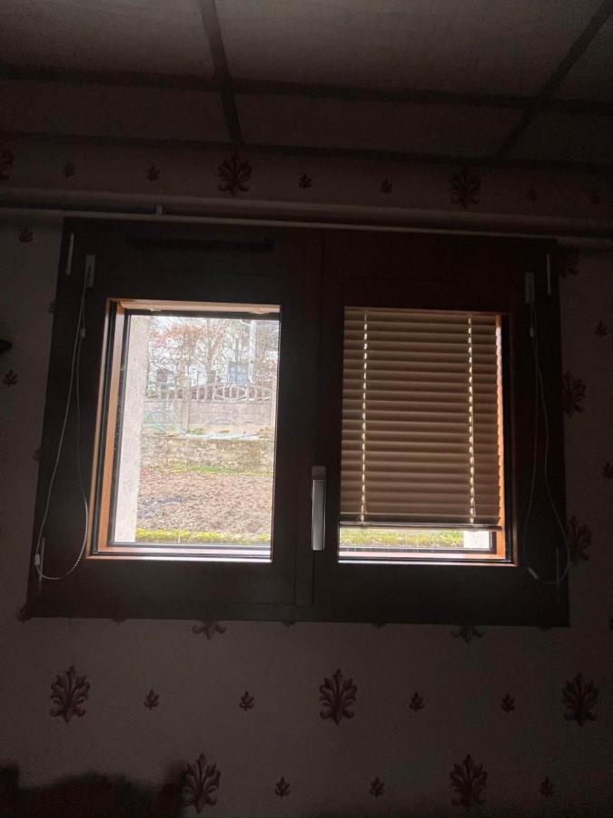Fenêtre en PVC / Alu 2 vantaux avec store intégré 