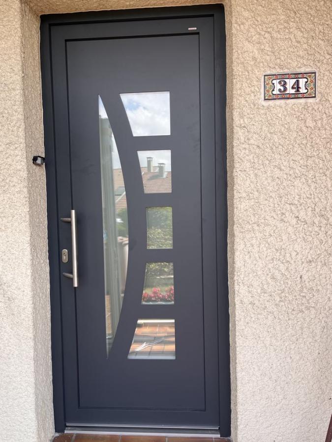 Porte d'entrée PVC / ALU 